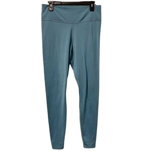 Nike Dri-FIT Womens Large Light Blue High Waisted Activewear Leggings